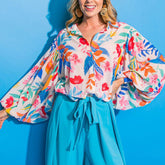 Solvia - Romantic Women's Flowing Sleeve Blouse